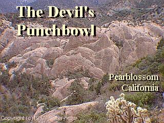 Devil's Punchbowl photo tour - Pearblossom, Palmdale California - Angeles National Forest