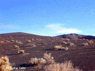 photo of volcanic lands