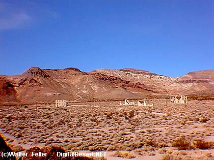 Rhyolite ghost town photo