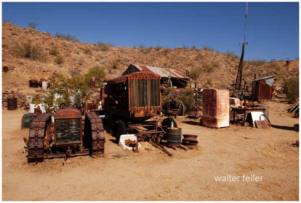 Bickel Camp in El Paso Mountains, Red Rock Canyon, State Park
