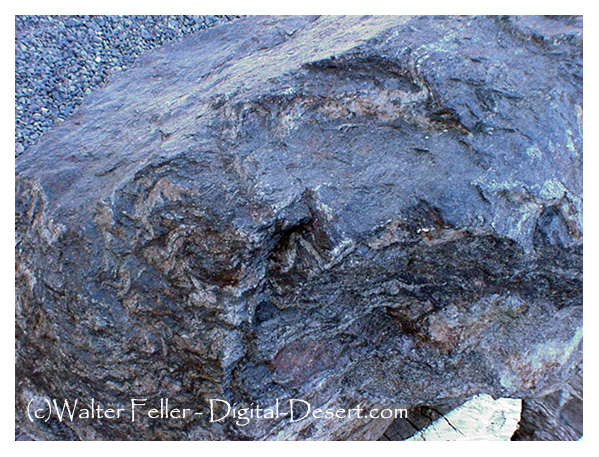 1.7 billion year old crystalline basement rock, Death Valley