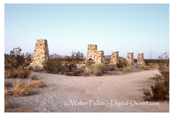 Llano Socialist Colony ghost town ruins near Pearblossom and Littlerock, CA.