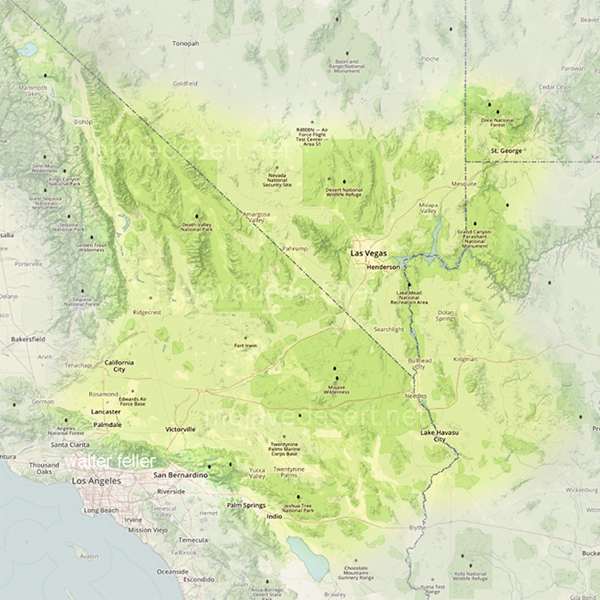 Mojave Desert Map