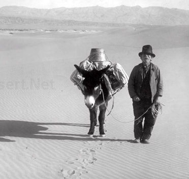 Shorty Harris, prospector, Death Valley, Bullfrog, Harrisburg