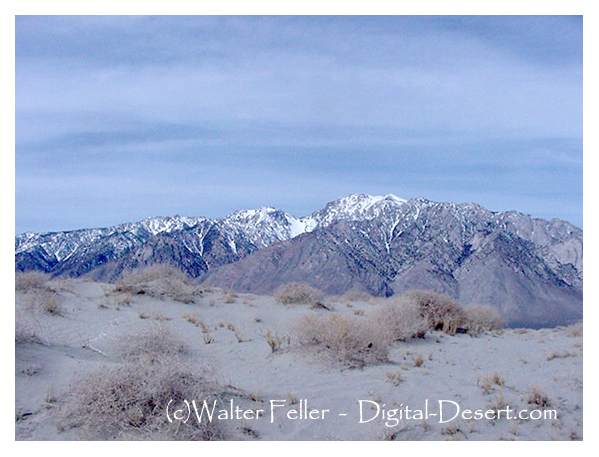 Owens dry lake - Olancha Dunes