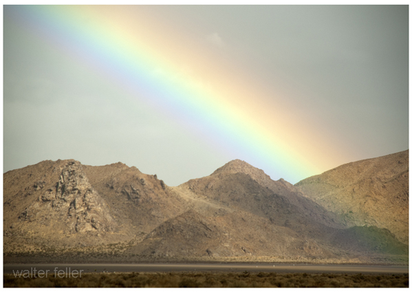 Rabbit Dry Lake and Chimney Rock in Lucerne Valley