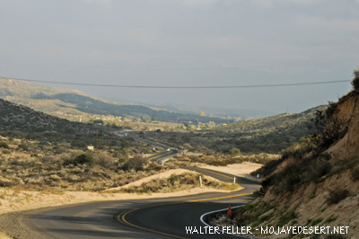 Highway 138 entering Summit Valley