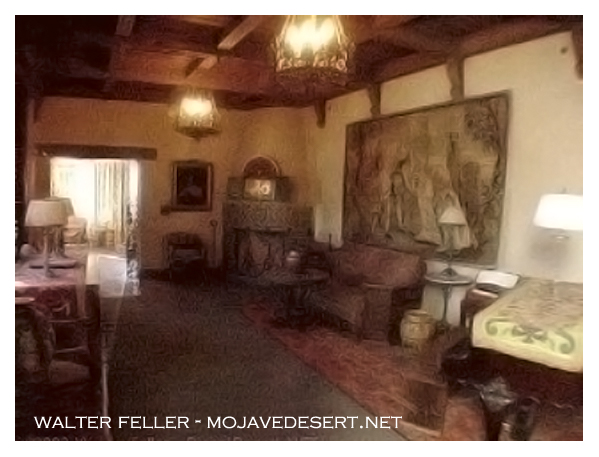 Scotty's Castle, living room photo