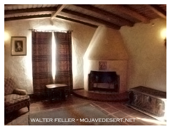 Scotty's Castle, living room photo